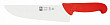Нож для мяса Icel 29см (с широким и толстым лезвием) SAFE красный 28400.3191000.290